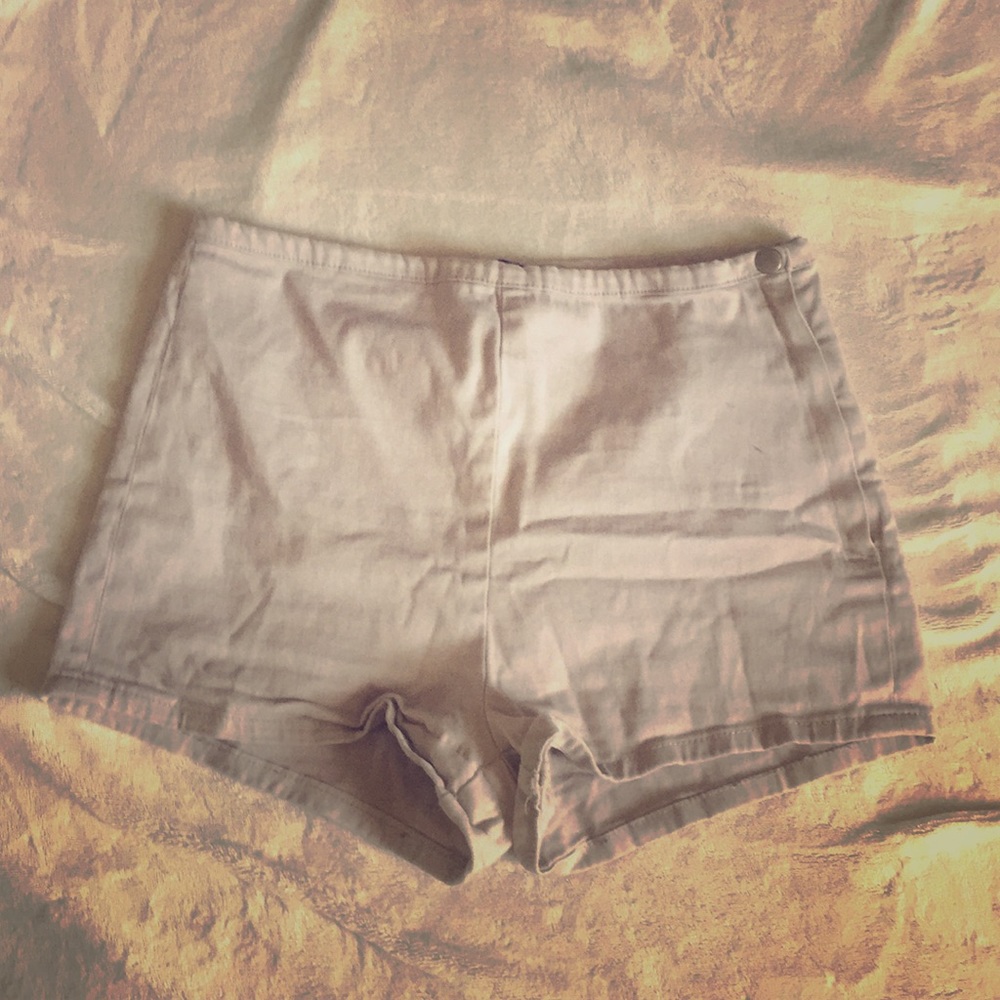High waisted shorts